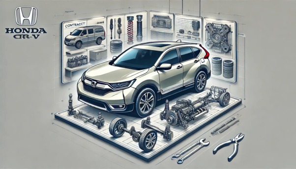 Как выбрать контрактные запчасти для Honda CR-V: основные рекомендации